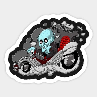 Nosferatu Hot Rod Sticker